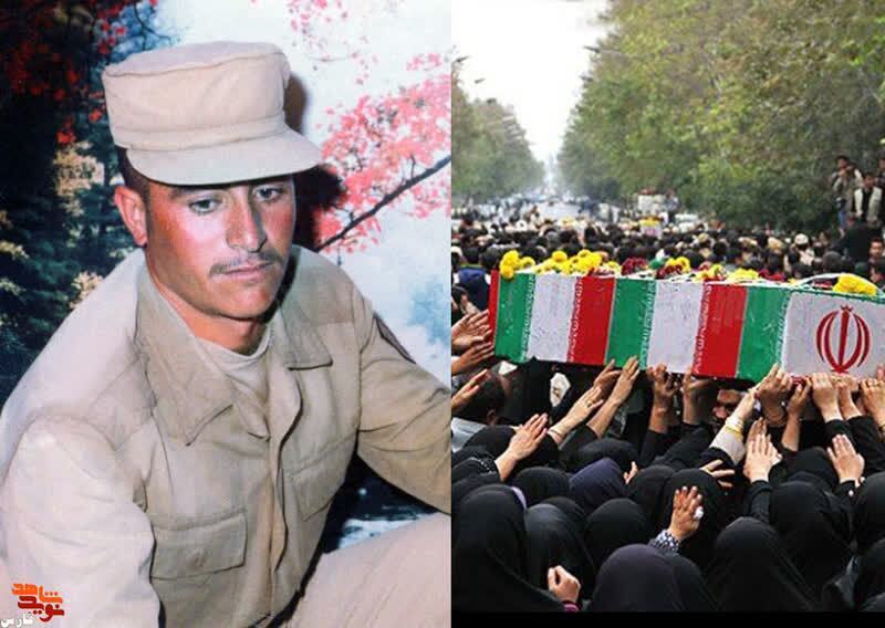 شهید استخری بعد از ۴۰ سال در زادگاه خود آرام می‌گیرد