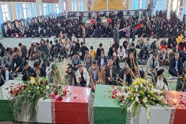 تصاویر/ میزبانی مردم پاتاوه از شهدای گمنام