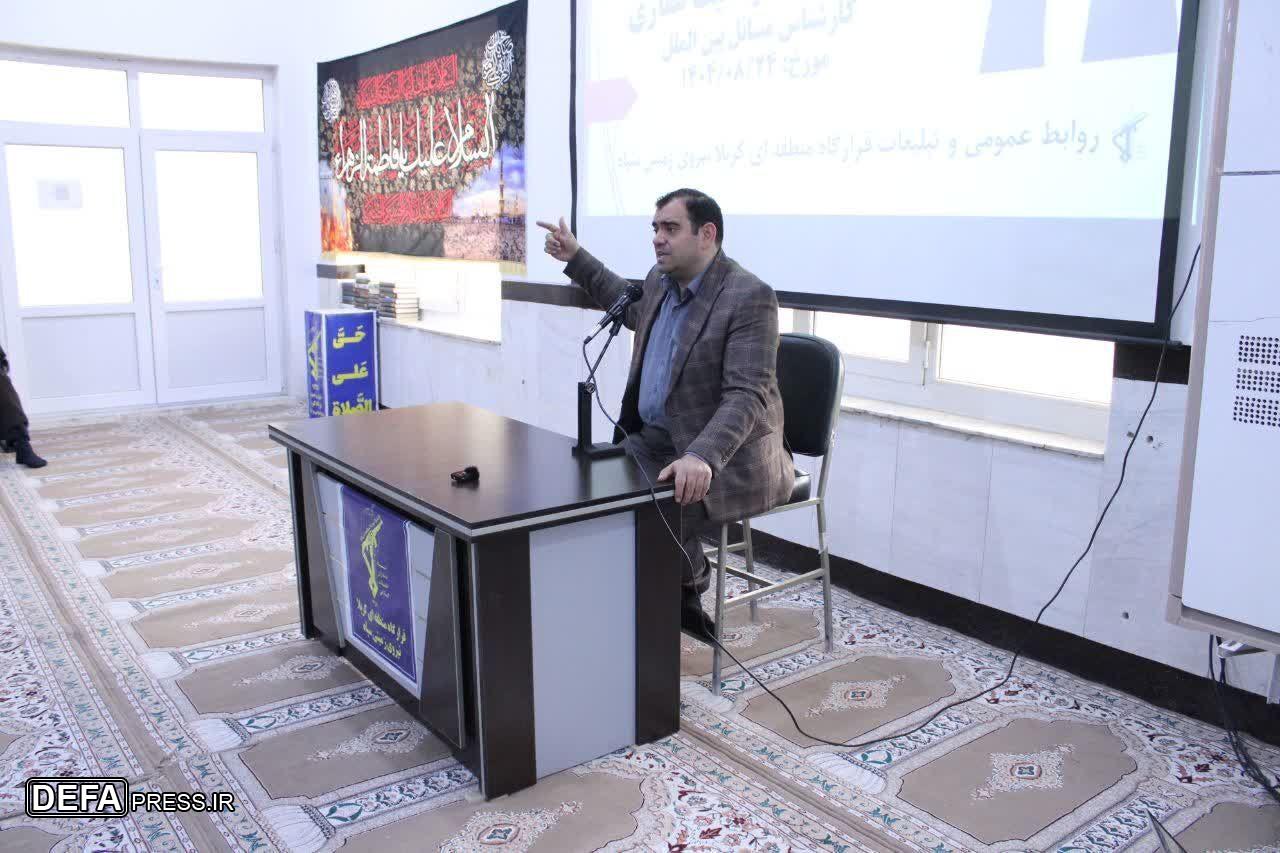 در گردهمایی جهاد تبیین قرارگاه منطقه‌ای کربلا نیروی زمینی سپاه