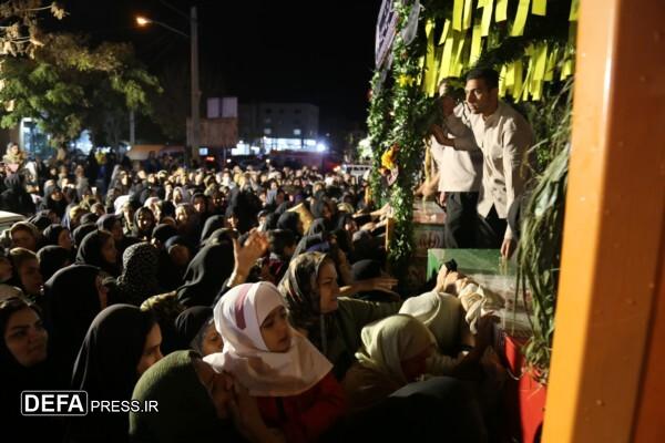 شهرک نصرتآباد الوند در ایام فاطمیه میزبان شهدای گمنام شد شهرک نصرتآباد الوند در ایام فاطمیه میزبان شهدای گمنام شد