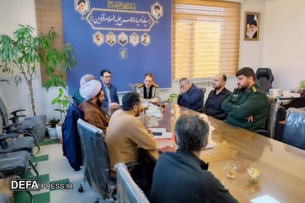 قزوین برای تشییع شهدای گمنام آماده می‌شود