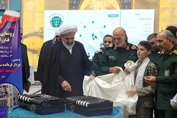 رونمایی از ۳ دستاورد فناورانه نخبگان بسیجی خراسان رضوی