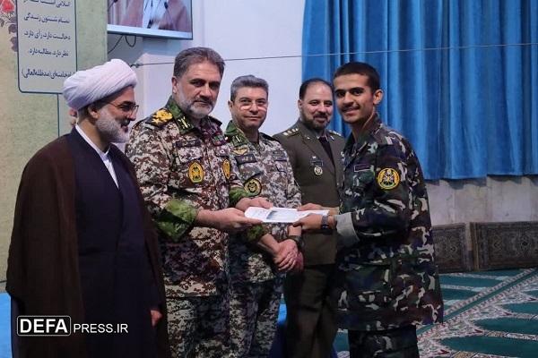 برگزاری آیین اختتامیه مسابقات قرآن کریم نیروی پدافند هوایی ارتش در مشهد