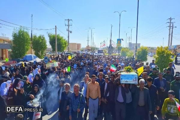 شهرستان بهمئی معطر به عطر شهدای گمنام شد