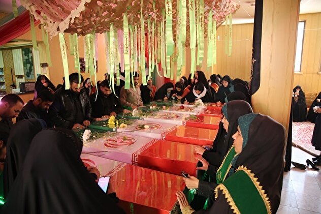 تصاویر/ برگزاری مراسم میثاق با شهیدان در معراج شهدای ارومیه