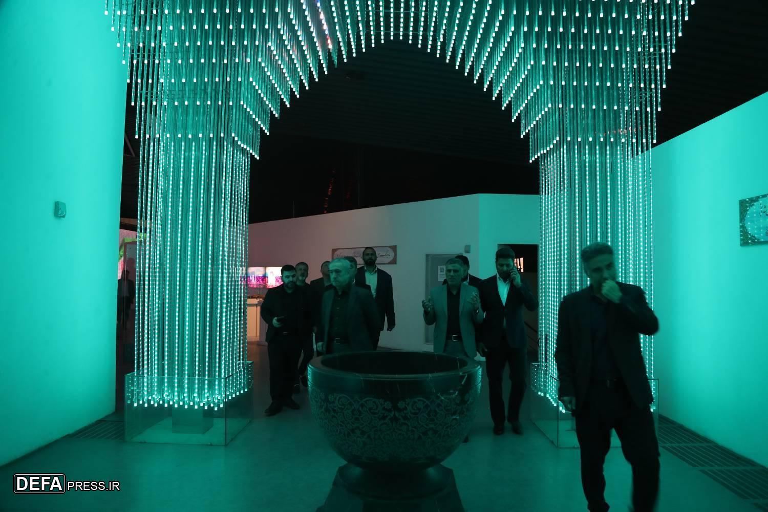 بازدید وزیر امور شهدا و انفال اقلیم کردستان عراق از موزه ملی انقلاب اسلامی و دفاع مقدس