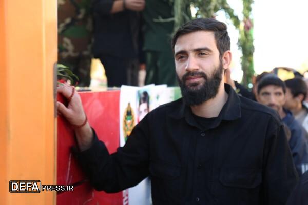 استقبال باشکوه مردم دانسفهان از «کاروان بهشت» و شهید «صفی صمغ‌آبادی»