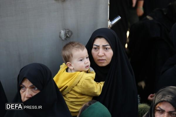 استقبال باشکوه مردم دانسفهان از «کاروان بهشت» و شهید «صفی صمغ‌آبادی»