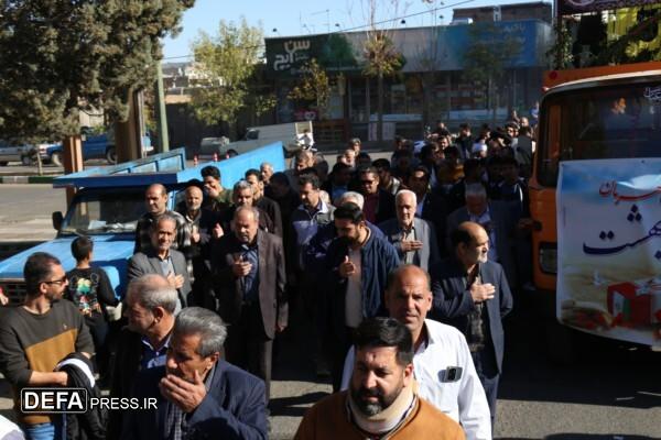 استقبال باشکوه مردم دانسفهان از «کاروان بهشت» و شهید «صفی صمغآبادی» استقبال باشکوه مردم دانسفهان از «کاروان بهشت» و شهید «صفی صمغآبادی»