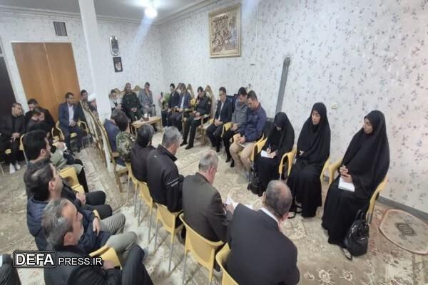 جلسه هماهنگی تشییع پیکر شهید صفی صمغآبادی برگزار شد جلسه هماهنگی تشییع پیکر شهید صفی صمغآبادی برگزار شد