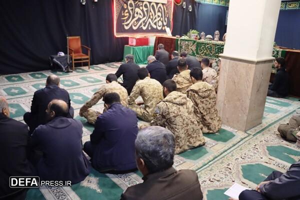 وداع کارکنان حفظ آثار و نشر ارزش‌های دفاع مقدس و مقاومت مازندران با شهید گمنام+ تصاویر