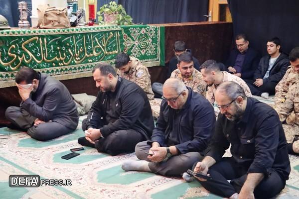 وداع کارکنان حفظ آثار و نشر ارزش‌های دفاع مقدس و مقاومت مازندران با شهید گمنام+ تصاویر