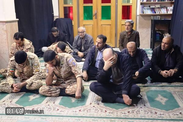 وداع کارکنان حفظ آثار و نشر ارزش‌های دفاع مقدس و مقاومت مازندران با شهید گمنام+ تصاویر