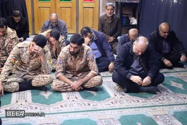 وداع کارکنان حفظ آثار و نشر ارزش‌های دفاع مقدس و مقاومت مازندران با شهید گمنام+ تصاویر