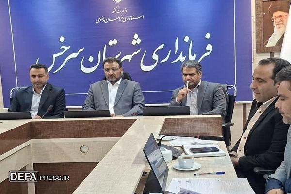 فرماندار شهرستان سرخس:۹۶۰ میلیارد ریال پروژه گازرسانی در سرخس طی نیمه نخست سال اجرا شد