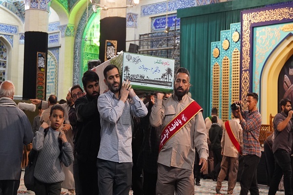 فیلم/استقبال مردم شهید پرور یزد از هفت آلاله گمنام