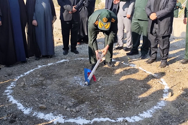 عملیات احداث ستاد ناحیه بسیج امام هادی (ع) کرج آغاز شد