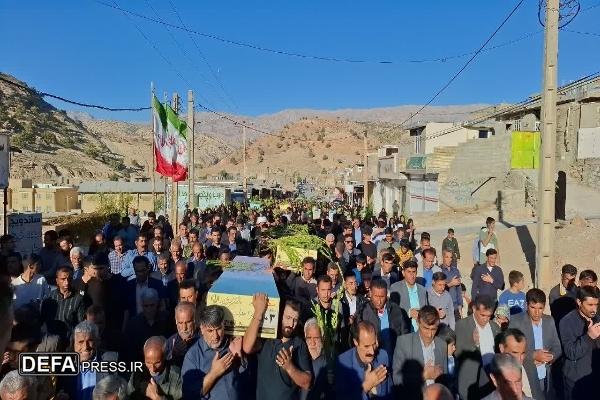 حضور پرشور مردم قلعه رئیسی در استقبال از شهدای گمنام+ تصاویر