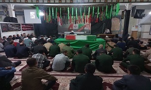 مراسم شبی با شهدا در رومشکان+ عکس