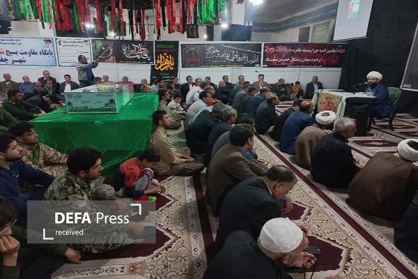 مراسم شبی با شهدا در رومشکان+ عکس