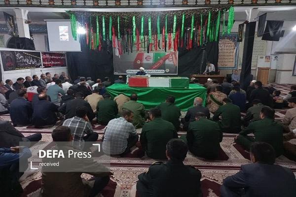 مراسم شبی با شهدا در رومشکان+ عکس