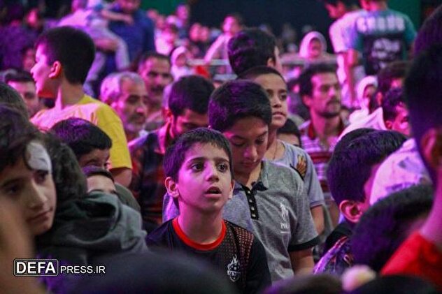 تصاویر/ جشن تولد فرزندان شهدای دفاع مقدس ۱۲ روزه در یزد