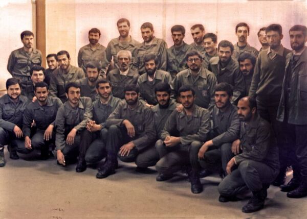 هسته اولیه فرماندهان صنعت موشکی ایران در یک قاب