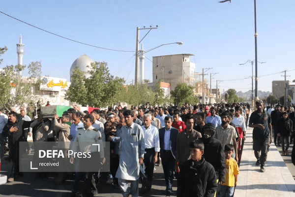 قلعه‌گنج، میزبان «لاله زهرایی»؛ تجلی وفاداری مردم به شهدای گمنام+تصاویر