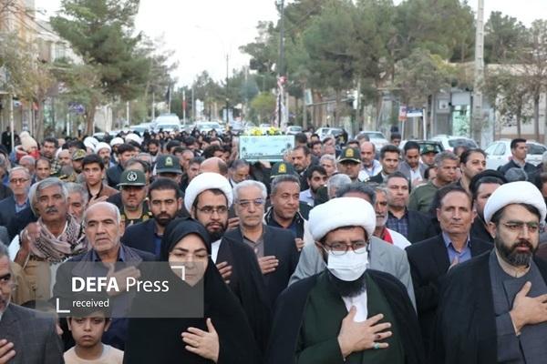 استقبال از شهید گمنام در فیض‌آباد+ فیلم