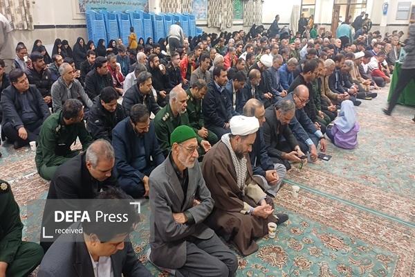 میزبانی از شهید گمنام عملیات والفجر ۶ در باشگاه فجر نیشابور+ فیلم