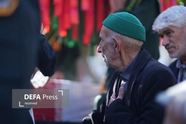 آیین استقبال ازشهدای گمنام در شهرستان الیگودرز+ عکس