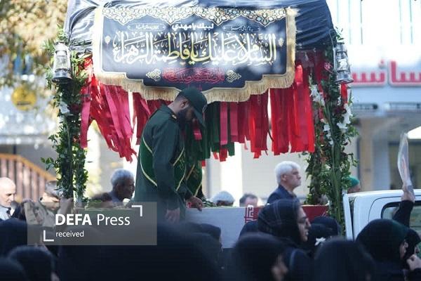 آیین استقبال ازشهدای گمنام در شهرستان الیگودرز+ عکس