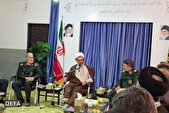 تصاویر/ برگزاری جلسه قرارگاه ملی جهاد تبیین با حضور نماینده ولی فقیه در خراسان شمالی