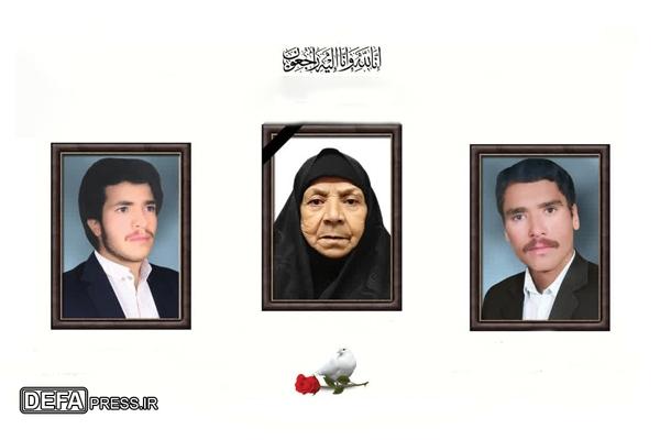 مادر شهیدان «کشمندی و محمدزاده» آسمانی شد مادر شهیدان «کشمندی و محمدزاده» آسمانی شد