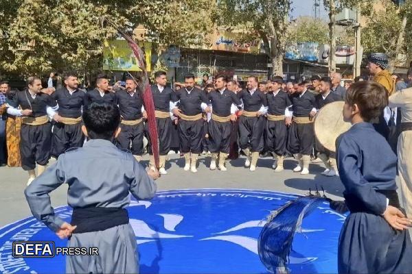 هجدهمین جشنواره بین‌المللی تئاتر خیابانی مریوان آغاز شد