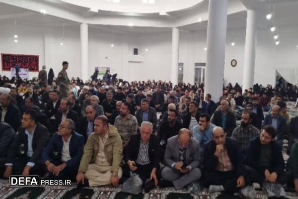 مسجد جامع جعفرآباد مغان با همکاری مردم و خیرین افتتاح شد