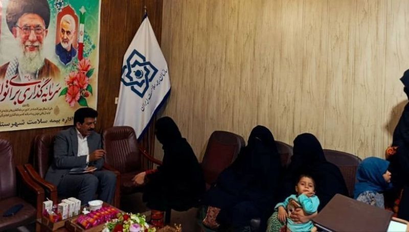 کاروان سلامت در مناطق محروم خاش / همدلی پزشکان با نیازمندان