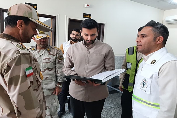 تجلیل سردار سفیدپوست از پرستاران و کادر درمان مرزبانی خوزستان