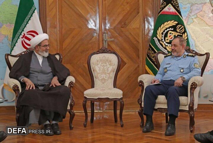دیدار امیر نصیرزاده با رئیس سازمان قضائی نیروهای مسلح دیدار امیر نصیرزاده با رئیس سازمان قضائی نیروهای مسلح