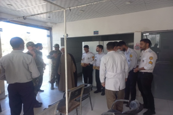 پرستاران گروه ۴۴ توپخانه نزاجا تحلیل شدند