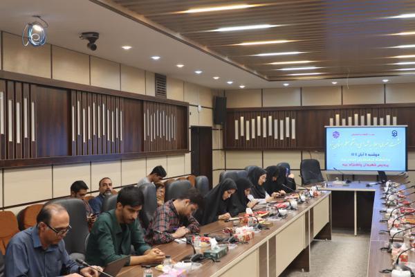 تصاویر/نشست خبری رئیس دانشگاه فرهنگیان استان با موضوع تشریح برنامه‌های اجلاسیه شهدای دانشجو معلم یزد