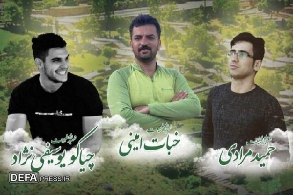 جان باختگان آتش سوزی آبیدر سنندج به عنوان «فداکاران خدمت» شناخته شدند