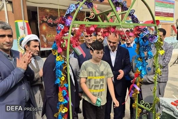 افتتاح زمین چمن مصنوعی دبیرستان شاهد نکا افتتاح زمین چمن مصنوعی دبیرستان شاهد نکا