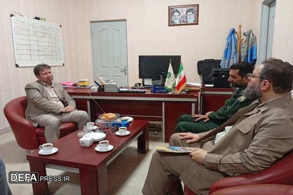 دیدار مدیر کل حفظ آثار استان گلستان با سرپرست مدیریت بحران استان دیدار مدیر کل حفظ آثار استان گلستان با سرپرست مدیریت بحران استان