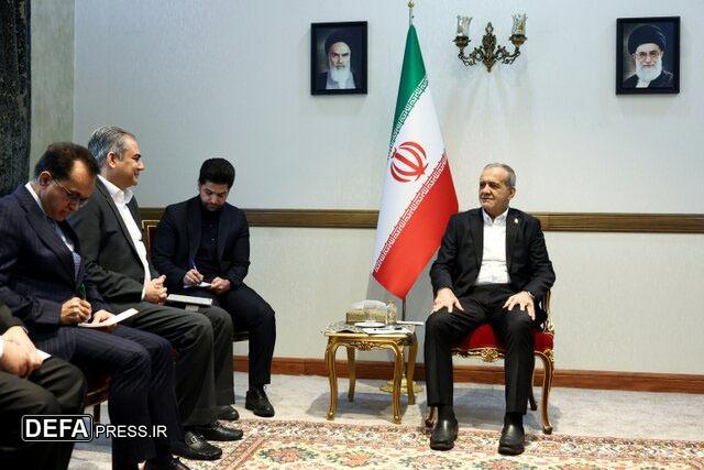 پزشکیان: ایران برای همکاری در رفع اختلافات پاکستان و افغانستان آمادگی دارد پزشکیان: ایران برای همکاری در رفع اختلافات پاکستان و افغانستان آمادگی دارد
