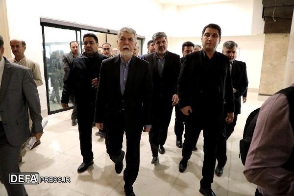 وزیر فرهنگ و ارشاد اسلامی از پروژه تالار فرهنگ سنندج بازدید کرد