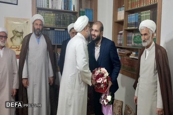 استقبال از نخبه قرآنی کشور در شهرستان نکا