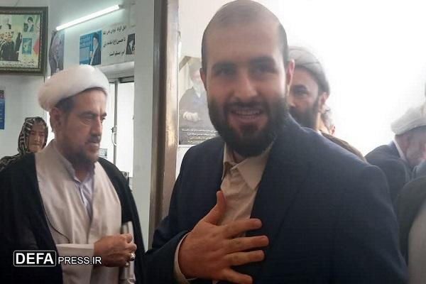 استقبال از نخبه قرآنی کشور در شهرستان نکا