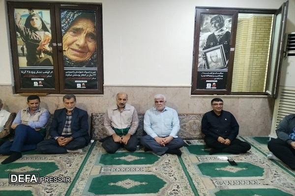 نشست همافزایی فرهنگی در یادمان شهدای گمنام موزه دفاع مقدس و مقاومت مازندران نشست همافزایی فرهنگی در یادمان شهدای گمنام موزه دفاع مقدس و مقاومت مازندران