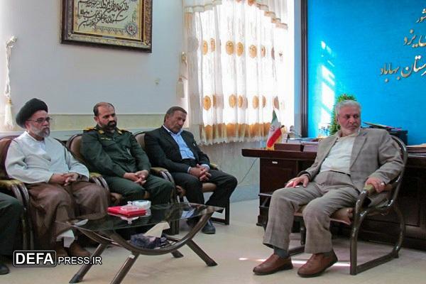 فرماندار بهاباد؛ دهمین رئیس شورای هماهنگی دفاع مقدس و مقاومت شهرستانهای استان یزد شد+ تصاویر فرماندار بهاباد؛ دهمین رئیس شورای هماهنگی دفاع مقدس و مقاومت شهرستانهای استان یزد شد+ تصاویر